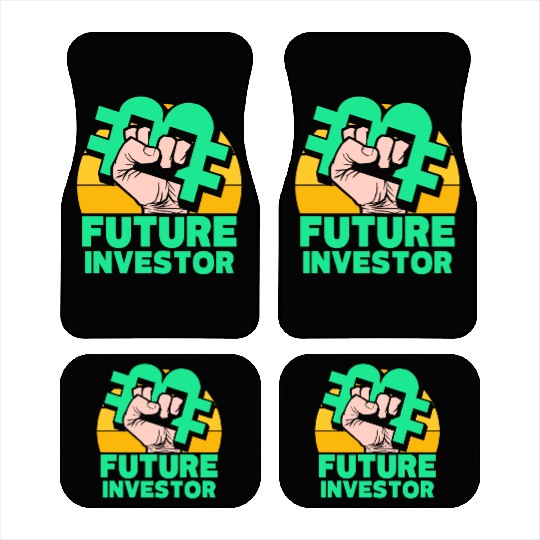 Future Bitcoin Investor Invest Investing Stocks Car Mats
