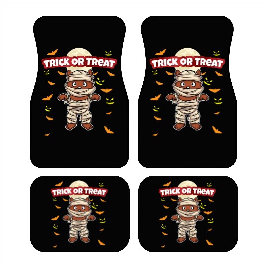 Trick Or Treat Scary Creepy Halloween Monster Car Mats