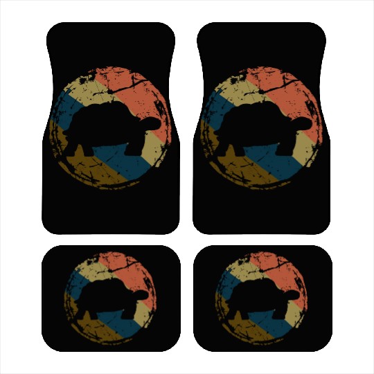 Turtle Lover Gift Tortoise Vintage Sea Turtle Car Mats
