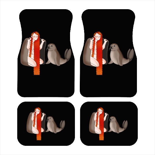 Selkie and Seal Car Mats