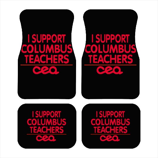 columbus ohio school teachers strike oh teacher Car Mats