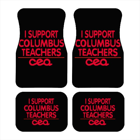 columbus ohio school teachers strike oh teacher Car Mats