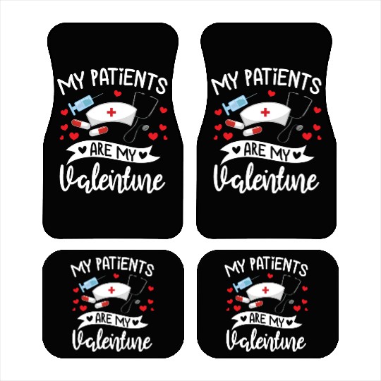 My Patients Are My Valentine Doctor Gift Him Her Car Mats