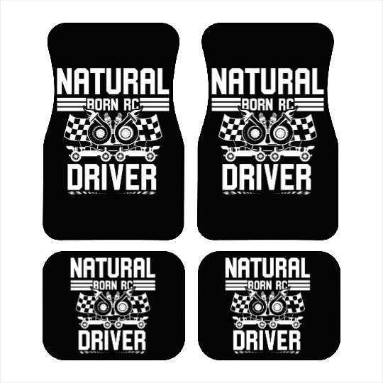 Natural Born RC car Driver Racer Remote Controlled Car Mats