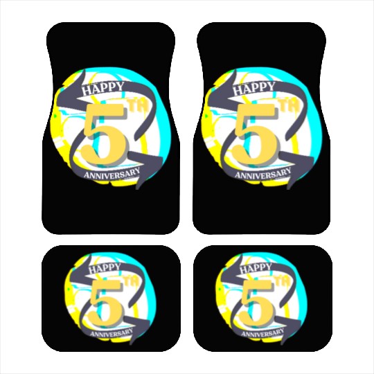 ANNIVERSARY 5 Car Mats