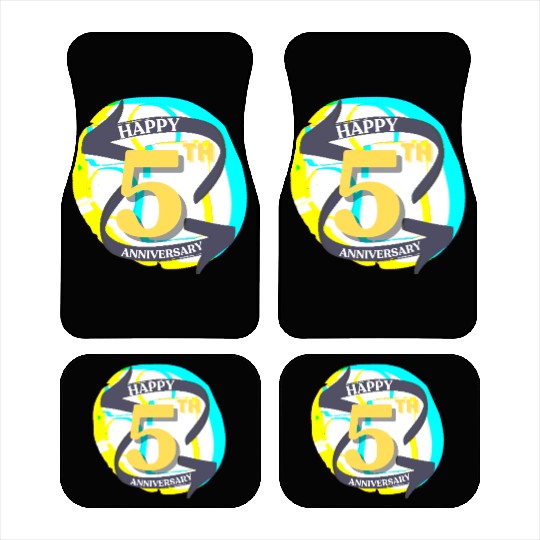 ANNIVERSARY 5 Car Mats