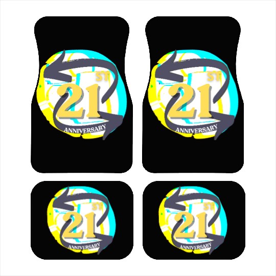ANNIVERSARY 21 Car Mats