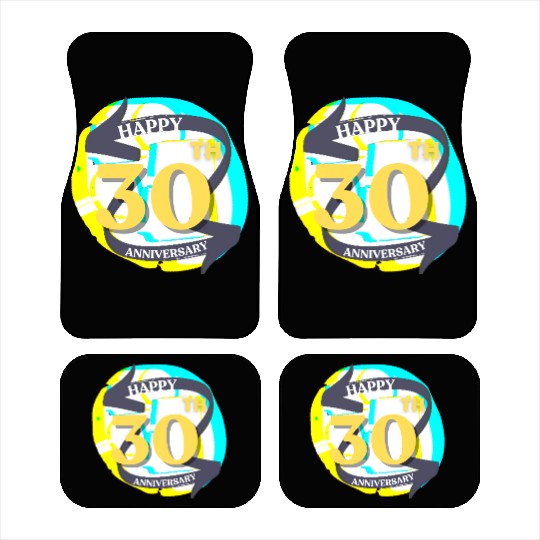 ANNIVERSARY 30 Car Mats
