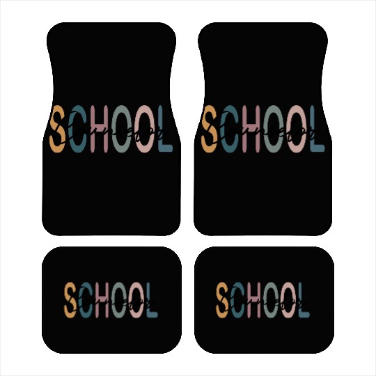 School Counselor Classic Gift Car Mats