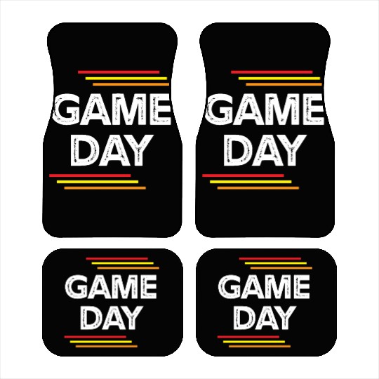 Game Day Funny Gaming Lover Gifts Car Mats