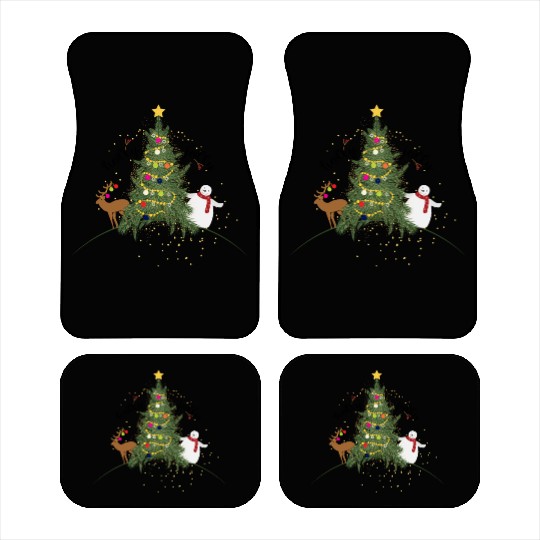 Christmas Holly Jolly Car Mats