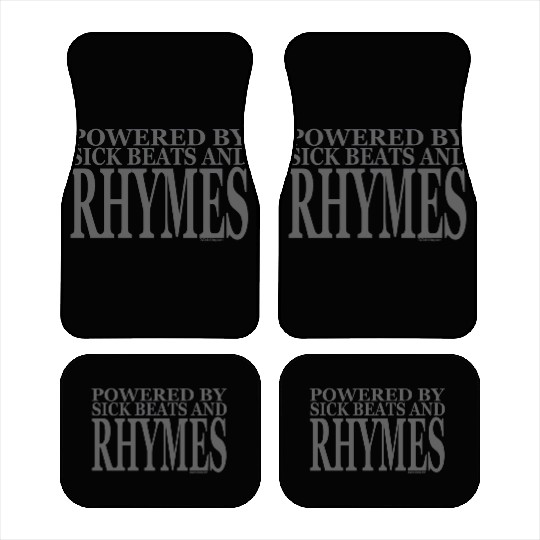 Powered by sick Beats and Rhymes Hip Hop Rap MC Be Car Mats