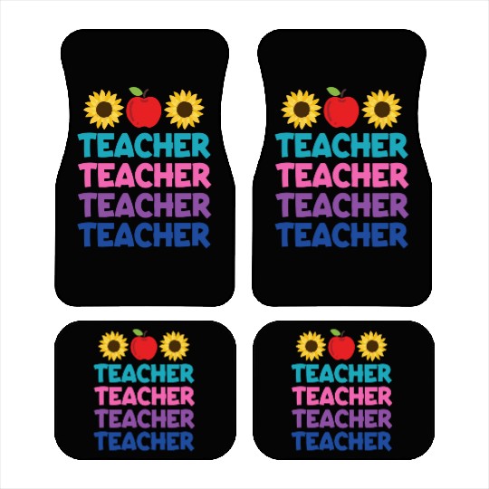 Funny Teacher svg, Teacher Appreciation svg, Kinde Car Mats