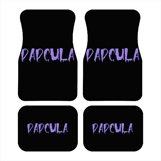 Dadcula Halloween Costume Car Mats