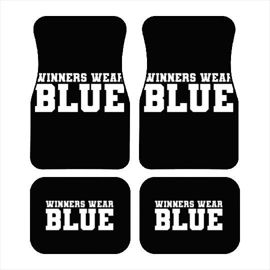 High School Musical EJ Winners Wear Blue Tank Car Mats