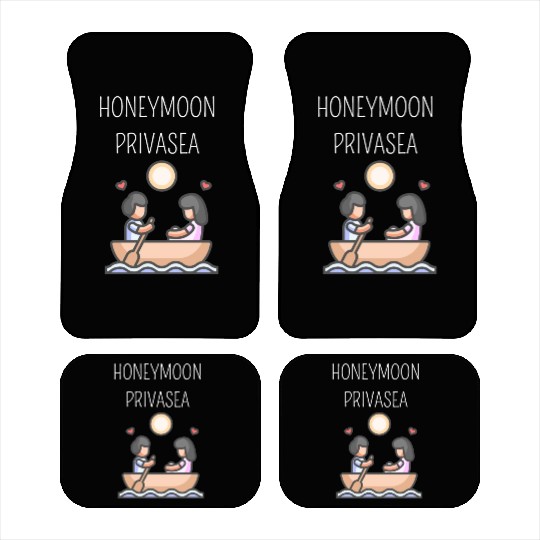Honeymoon Privasea Cruise Vacation Cruising Car Mats