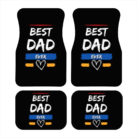 BEST DAD EVER Car Mats