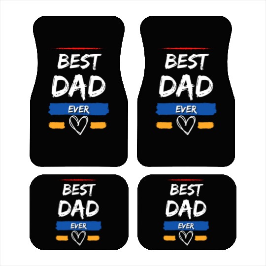 BEST DAD EVER Car Mats