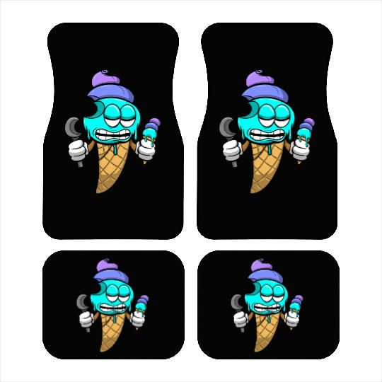 Ice Cream Lovers Summer Candy Car Mats