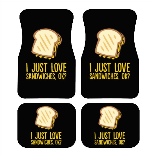 Sandwich - I just love sandwiches, ok? Car Mats