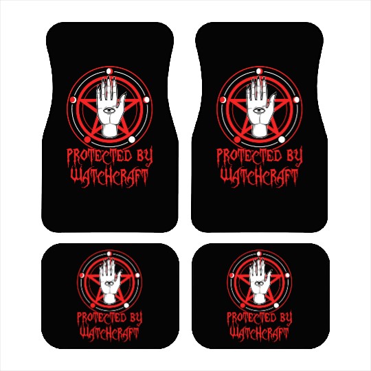 Protected By Witchcraft Car Mats