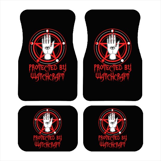Protected By Witchcraft Car Mats