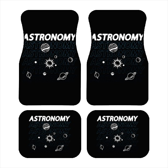 Astronomy Lovers Space Stars Universe Science Car Mats