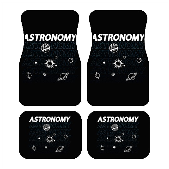 Astronomy Lovers Space Stars Universe Science Car Mats
