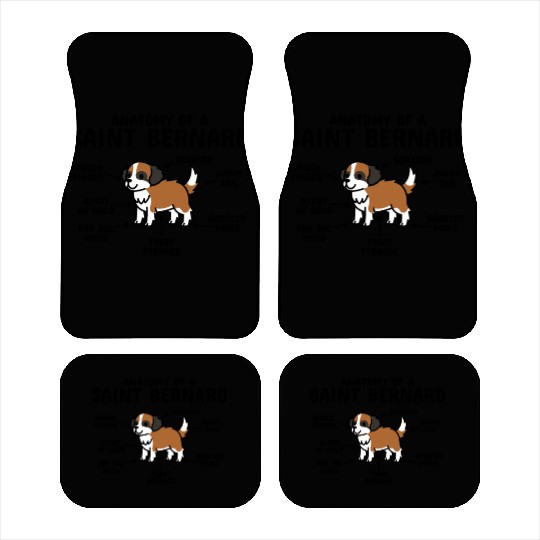 Anatomy Of A Saint Bernard Car Mats