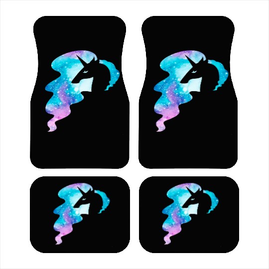 Elegant Galaxy Unicorn Car Mats