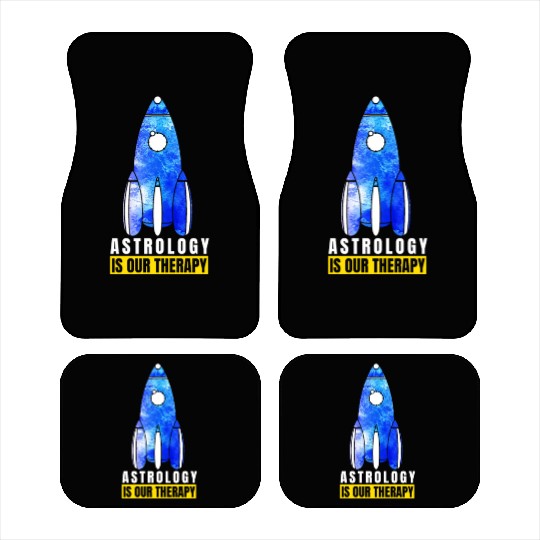 Abstract Delightful Rocket Of Cheerful Astro Quote Car Mats