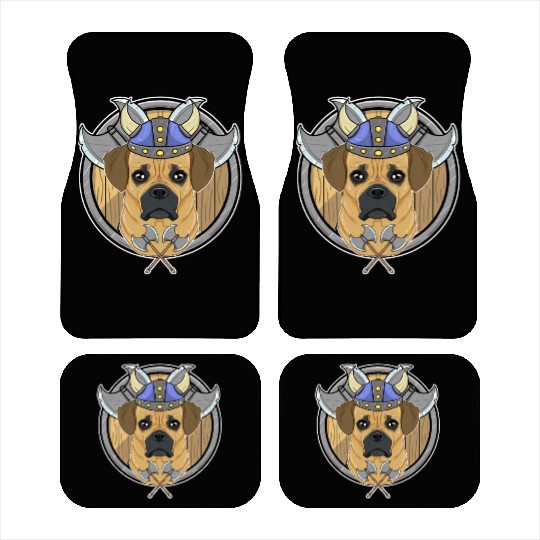 Puggle I Valhalla I Viking Car Mats