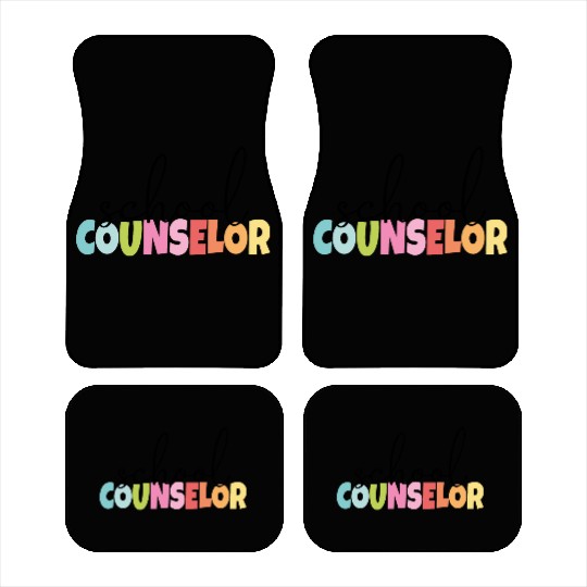 School Counselor Classic Gift Car Mats