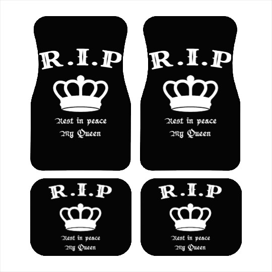 rest in peace queen elizabeth Car Mats