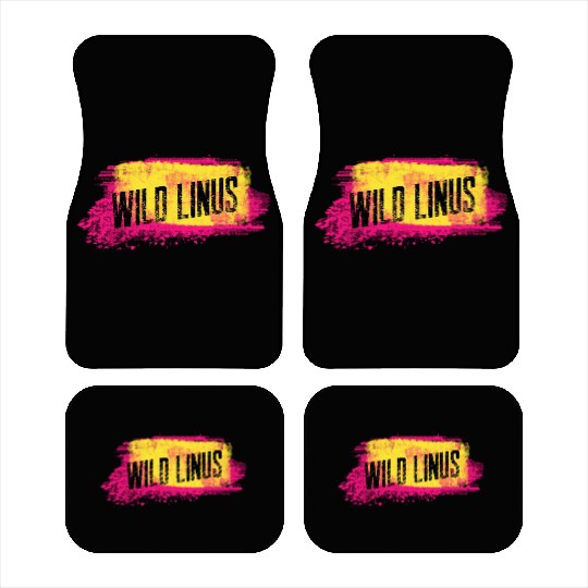 Wild Linus Streetwear Logo Car Mats