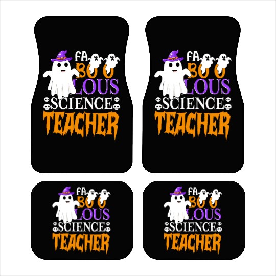 Faboolous Science Teacher Halloween Teacher Men wo Car Mats