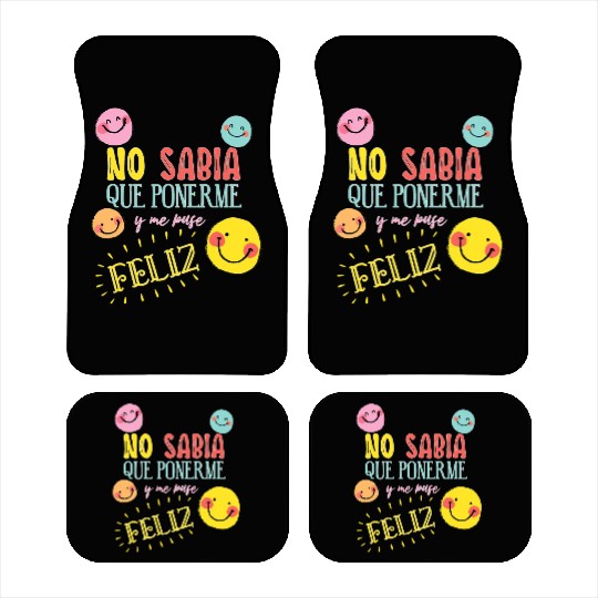 Funny Spanish Teacher Maestra Car Mats