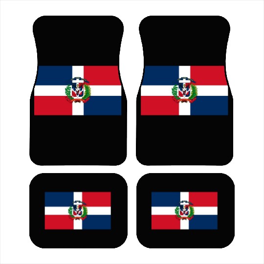Dominican Republic flag phone case Car Mats