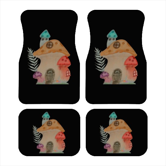 Mushroom house Car Mats
