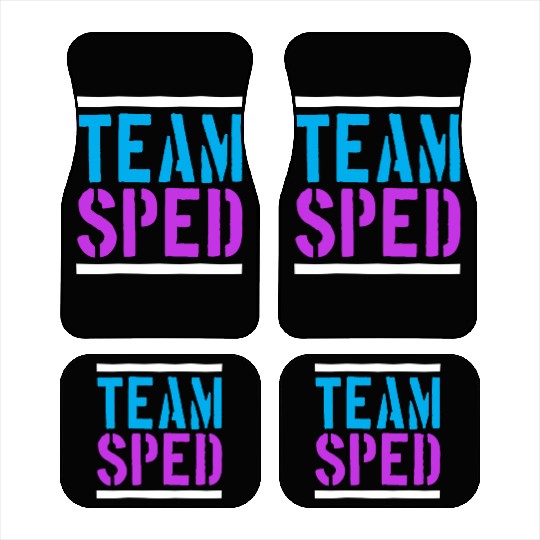 Special Education Teacher Team Sped Car Mats