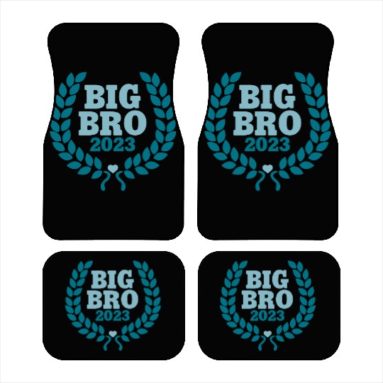 Big Bro 2023 - Big Brother Baby Birth Boy Gift Car Mats