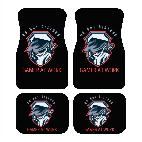 Do Not Disturb Gamer At Work-Gaming Lover Car Mats