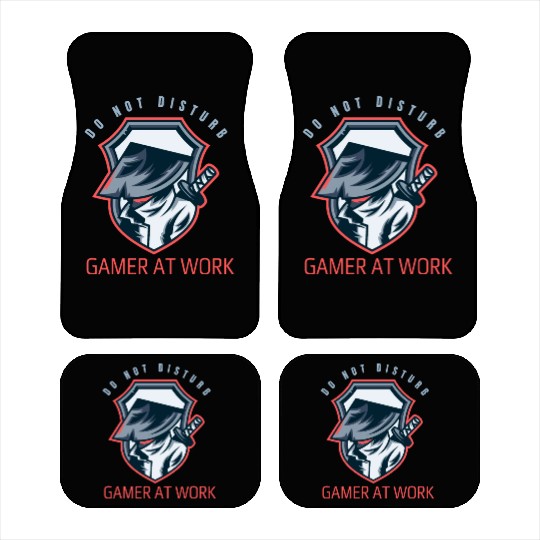 Do Not Disturb Gamer At Work-Gaming Lover Car Mats
