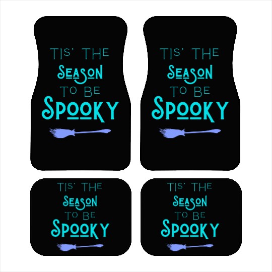 Tis the season to be spooky Car Mats