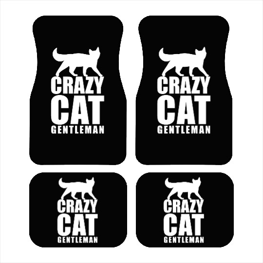 Crazy Cat Car Mats