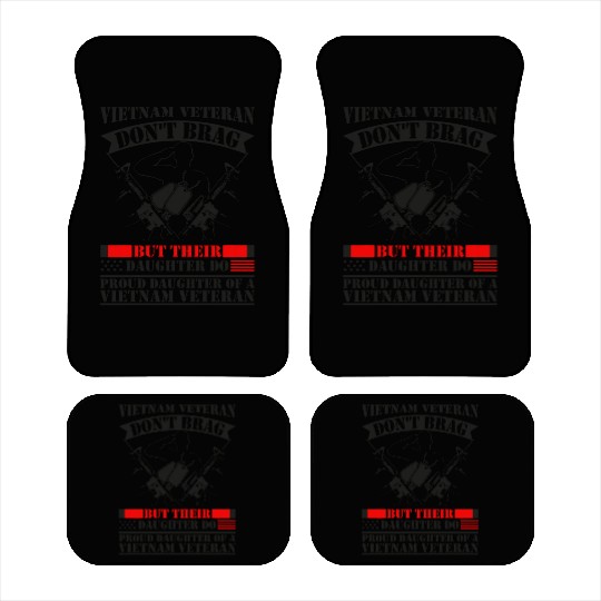 A Vietnam Veteran Dad Car Mats