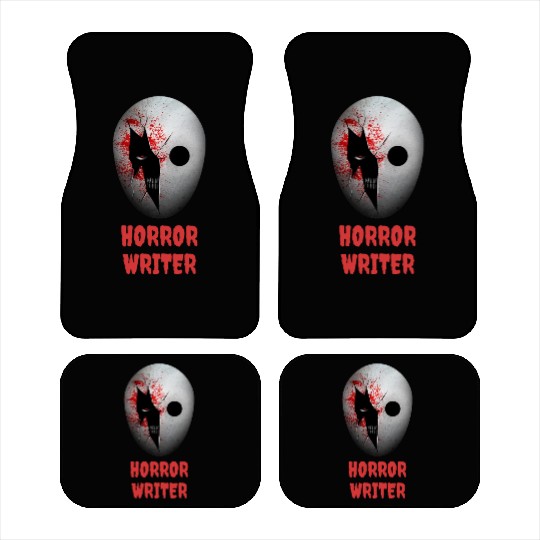 Horror Writer Halloween Costume Car Mats