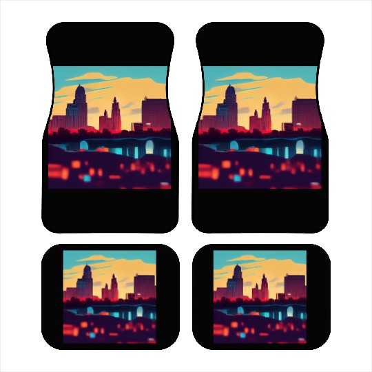Kansas City comics Car Mats