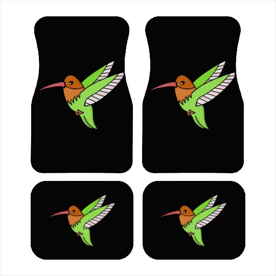 A Sweet Hummingbird Car Mats