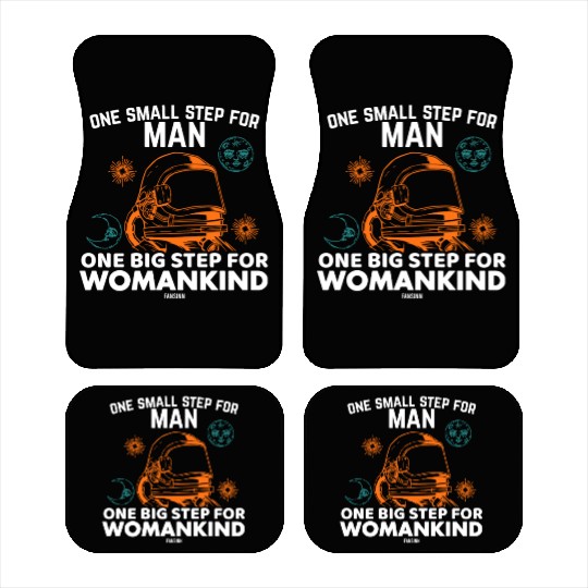 Science Astronaut Moon Sun Car Mats